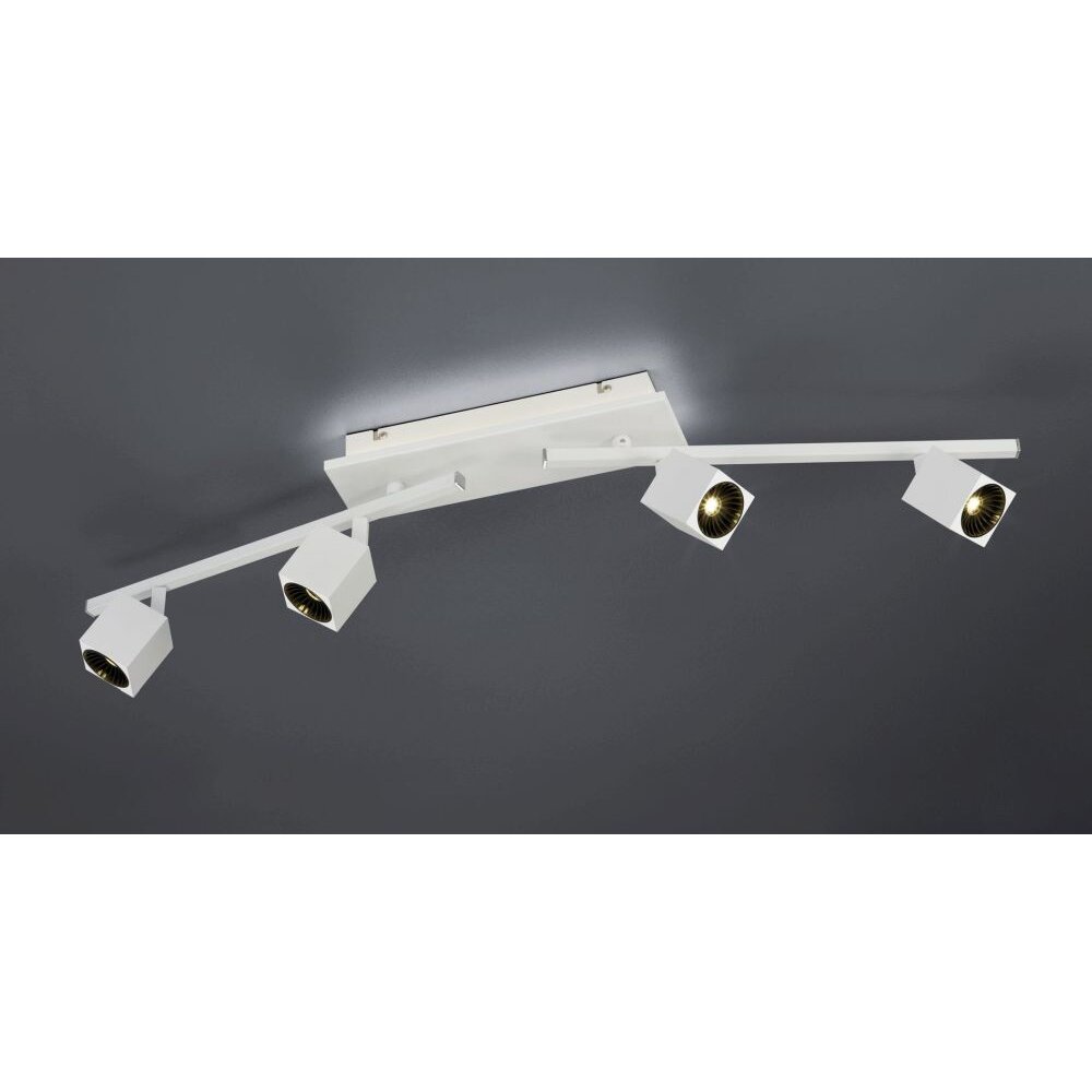 Trio Leuchten CUBA Deckenleuchte LED Weiß, 4-flammig main product photo