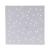 Leuchten Direkt Ls-STARS Deckenleuchte LED Weiß, 1-flammig, Fernbedienung, Farbwechsler