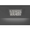 Leuchten Direkt Ls-STARS Deckenleuchte LED Weiß, 1-flammig, Fernbedienung, Farbwechsler