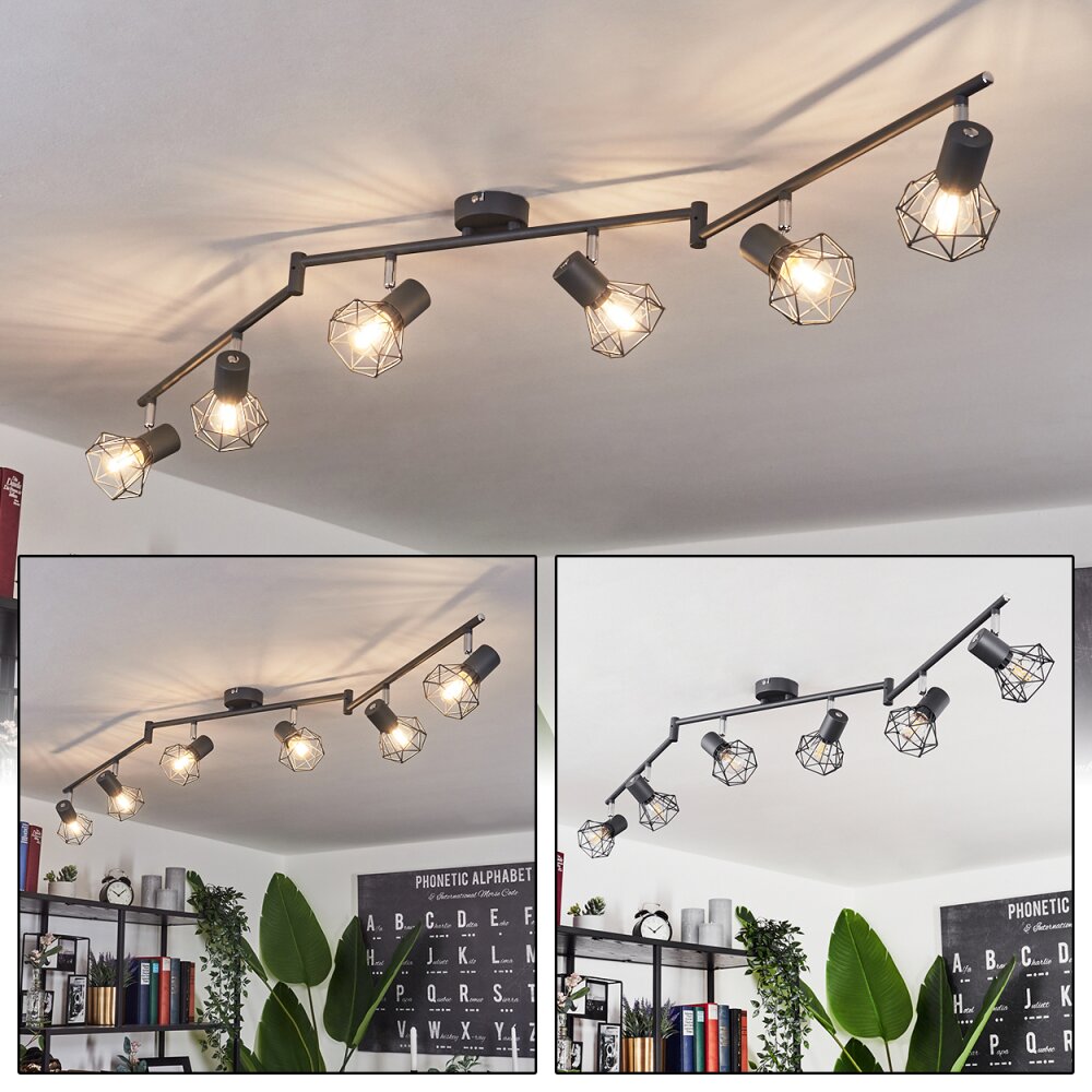 Gullspang Deckenleuchte Anthrazit, 6-flammig main product photo