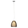 Brilliant Leuchten Relax Pendelleuchte Bronze, Chrom, 1-flammig