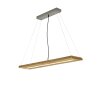 Trio Leuchten Brad Pendelleuchte LED Holz hell, 1-flammig