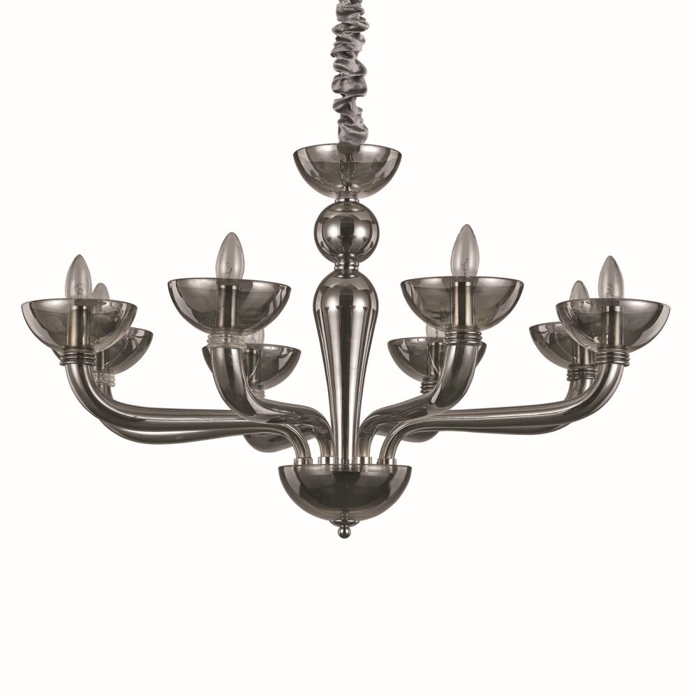 Ideal Lux CASANOVA Kronleuchter Chrom, 8-flammig main product photo