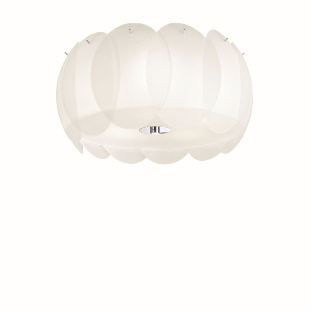 Ideal Lux OVALINO Deckenleuchte Weiß, 5-flammig main product photo