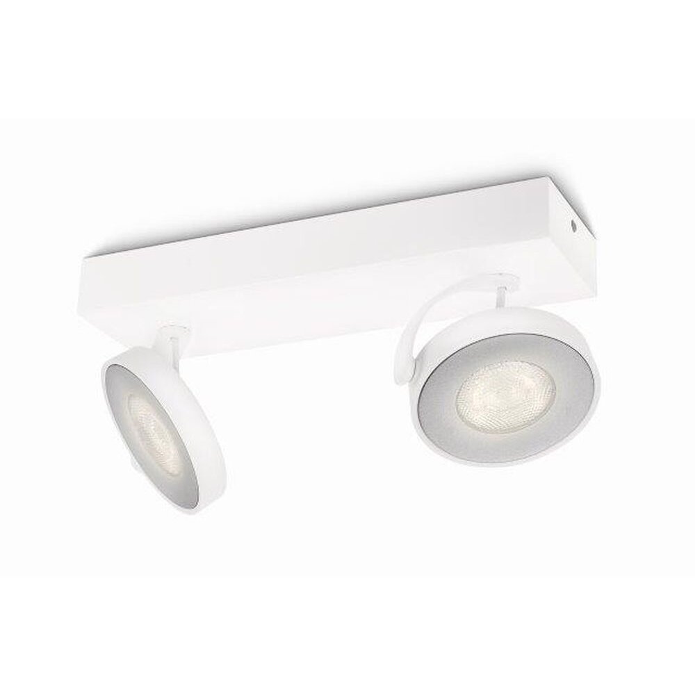Philips Clockwork Deckenleuchte LED Weiß, 2-flammig main product photo