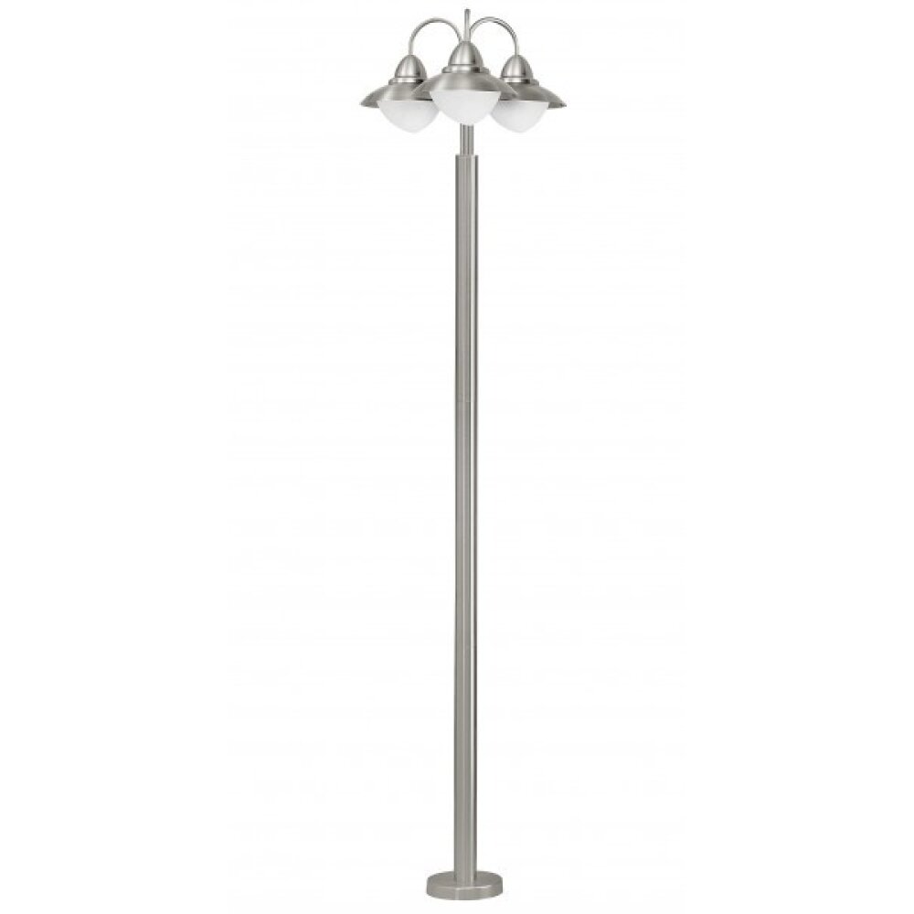 Eglo SIDNEY Aussenstehleuchte Edelstahl, 3-flammig main product photo