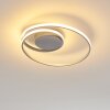 Leksund Deckenleuchte LED Silber, 1-flammig
