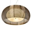 Brilliant Relax Pendelleuchte Bronze, Chrom, 2-flammig