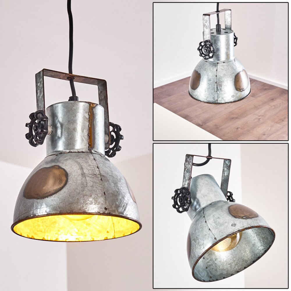 Hora Hängeleuchte Rostfarben, Silber, 1-flammig main product photo