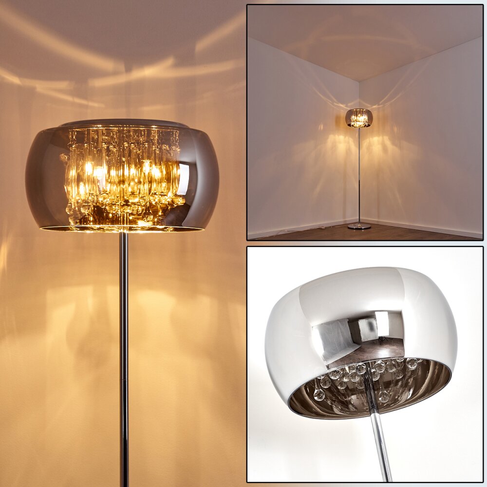 Blacklick Stehleuchte Chrom, 4-flammig main product photo