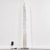 Mapleton Stehleuchte LED Nickel-Matt, 3-flammig, Fernbedienung