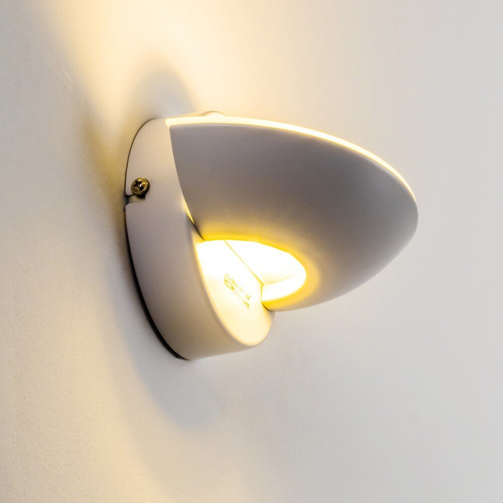 Dominical Wandleuchte LED Weiß, 2-flammig main product photo