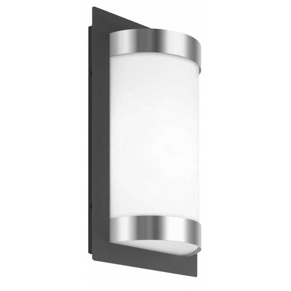 LCD Außenwandleuchte LED Edelstahl, Schwarz, 1-flammig main product photo