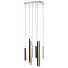 Brilliant Living Cembalo Pendelleuchte LED Braun, 8-flammig