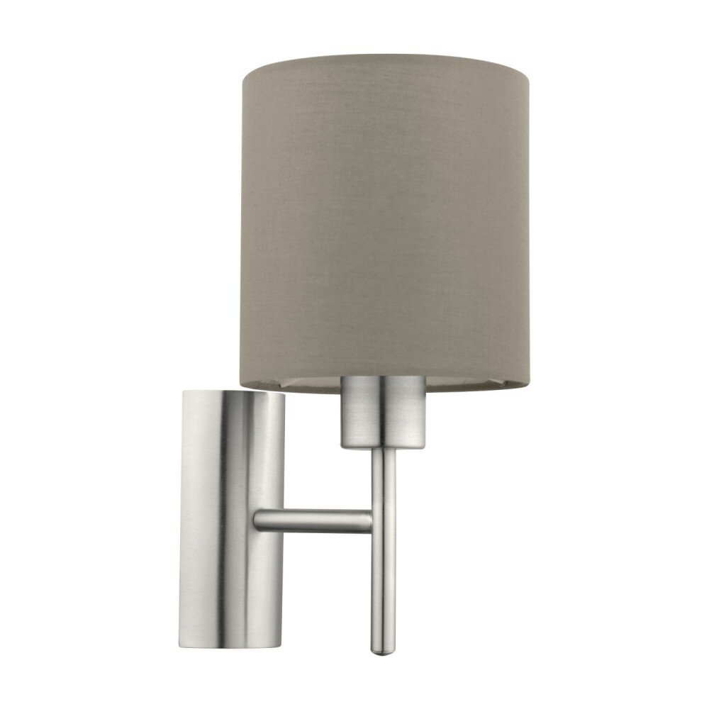 Eglo PASTERI Wandleuchte Nickel-Matt, 1-flammig main product photo