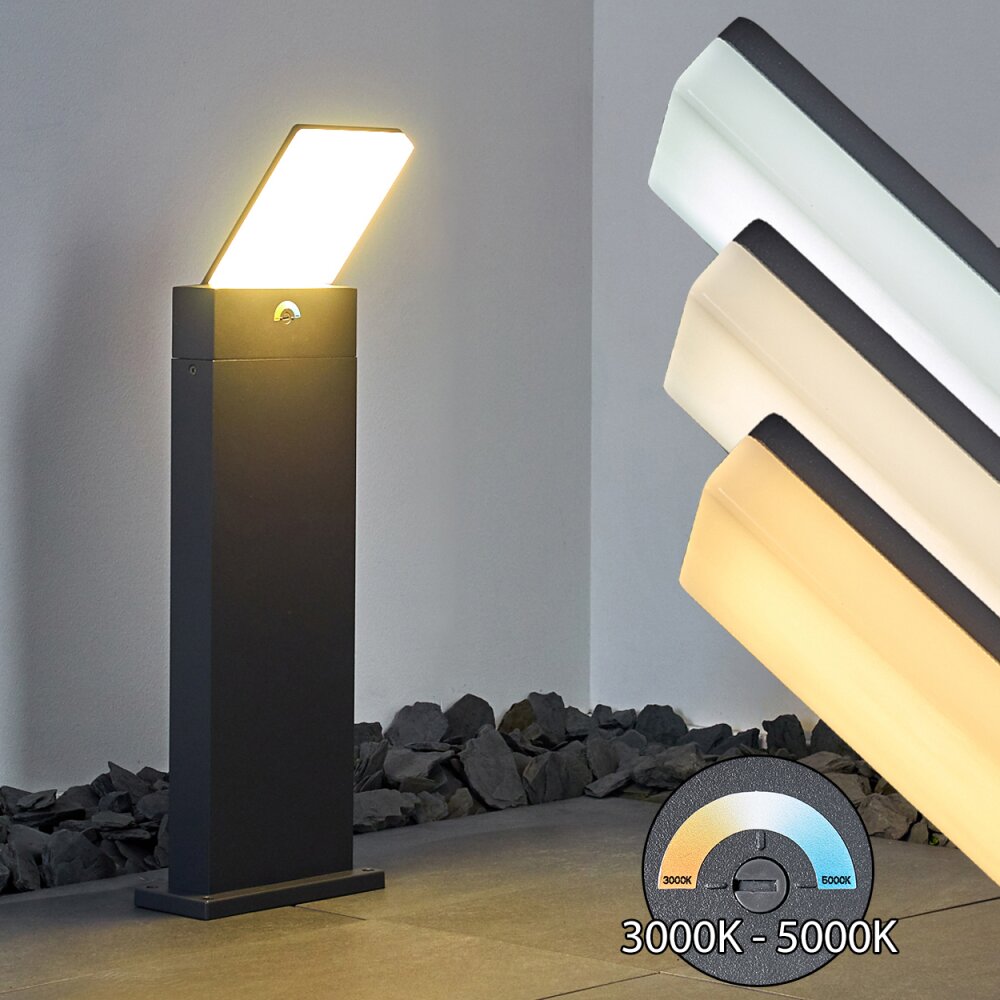 Heraklion Wegeleuchte LED Anthrazit, 1-flammig main product photo
