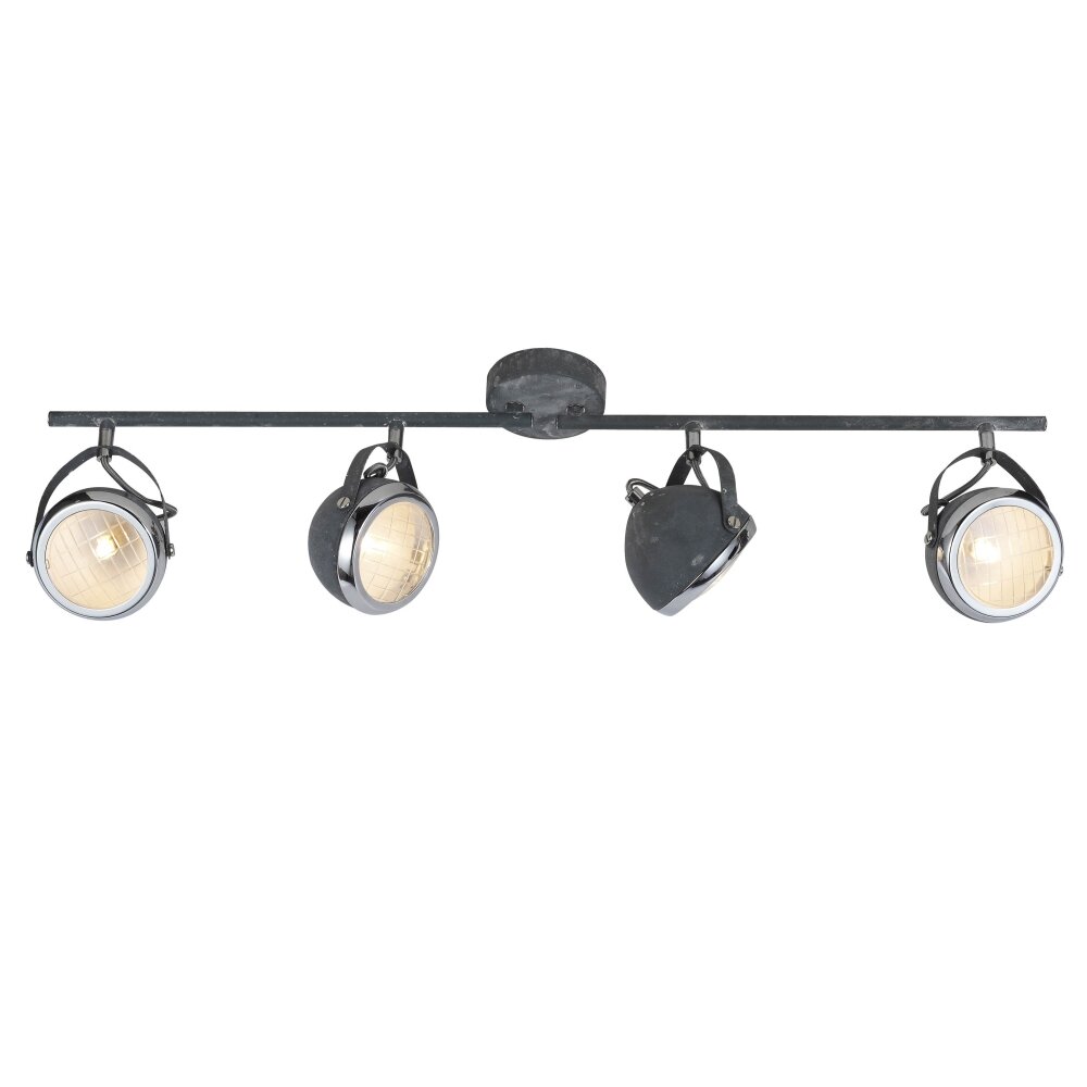 Brilliant Leuchten Rider Deckenspot Grau, 4-flammig main product photo