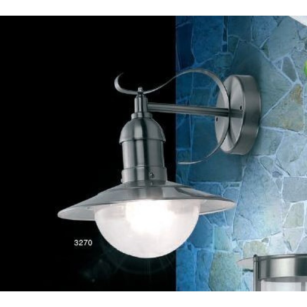 Globo MIXED Außenlampe Edelstahl, 1-flammig main product photo