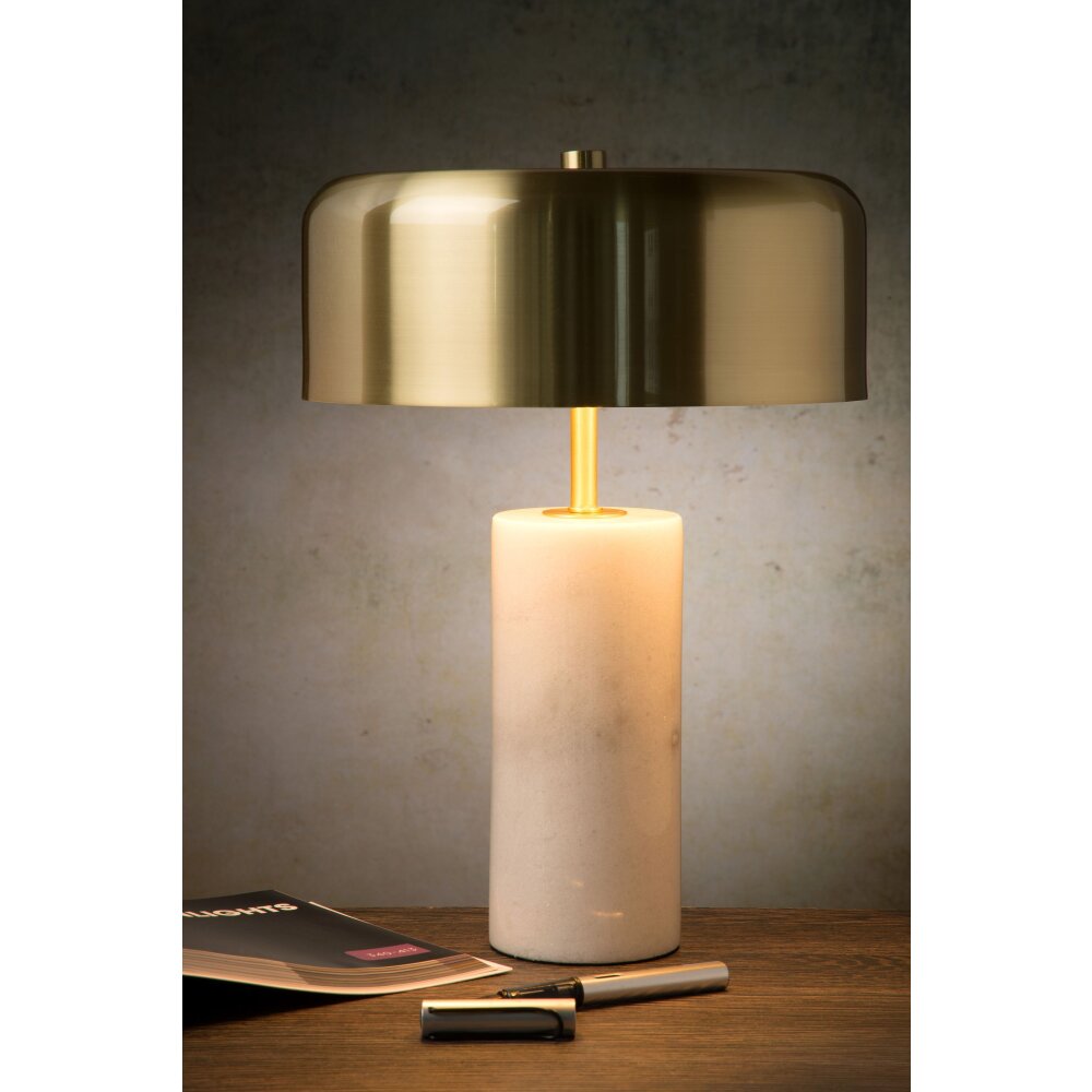 Lucide MIRASOL Tischlampe Weiß, 3-flammig main product photo