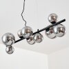 Chehalis Pendelleuchte LED Schwarz, 9-flammig