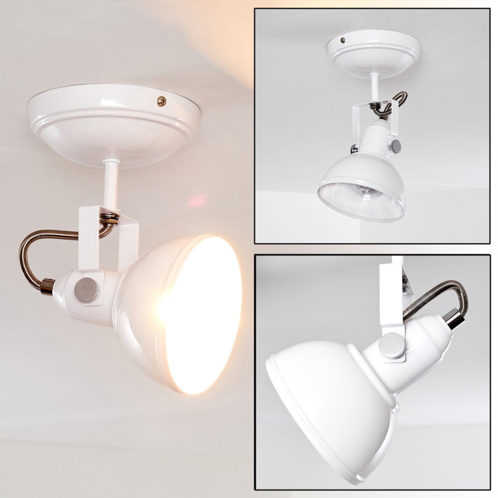 Tina Deckenleuchte Weiß, 1-flammig main product photo