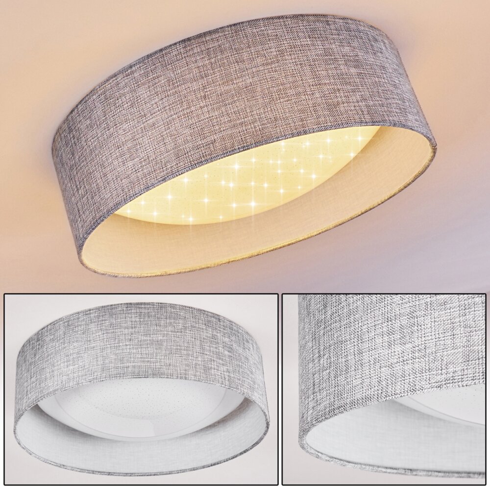 Tallaboa Deckenleuchte LED Weiß, 1-flammig main product photo