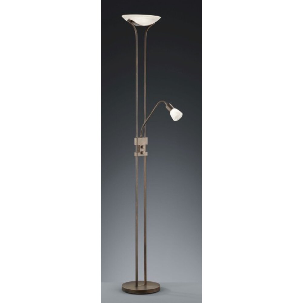 Trio Leuchten SANTO Deckenfluter LED Rostfarben, 4-flammig main product photo