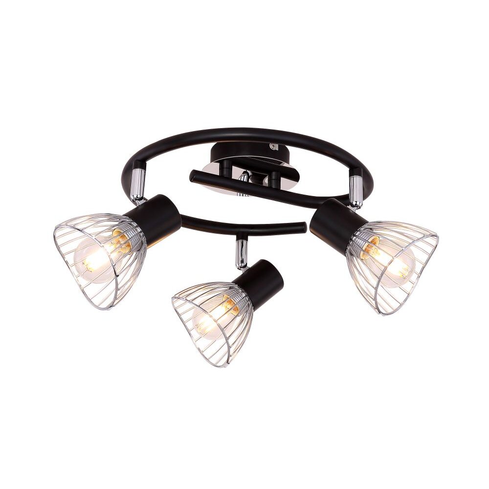 Globo FASSA Spotspirale Chrom, 3-flammig main product photo