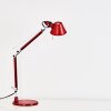 Artemide TOLOMEO MICRO Tischleuchte Rot, 1-flammig