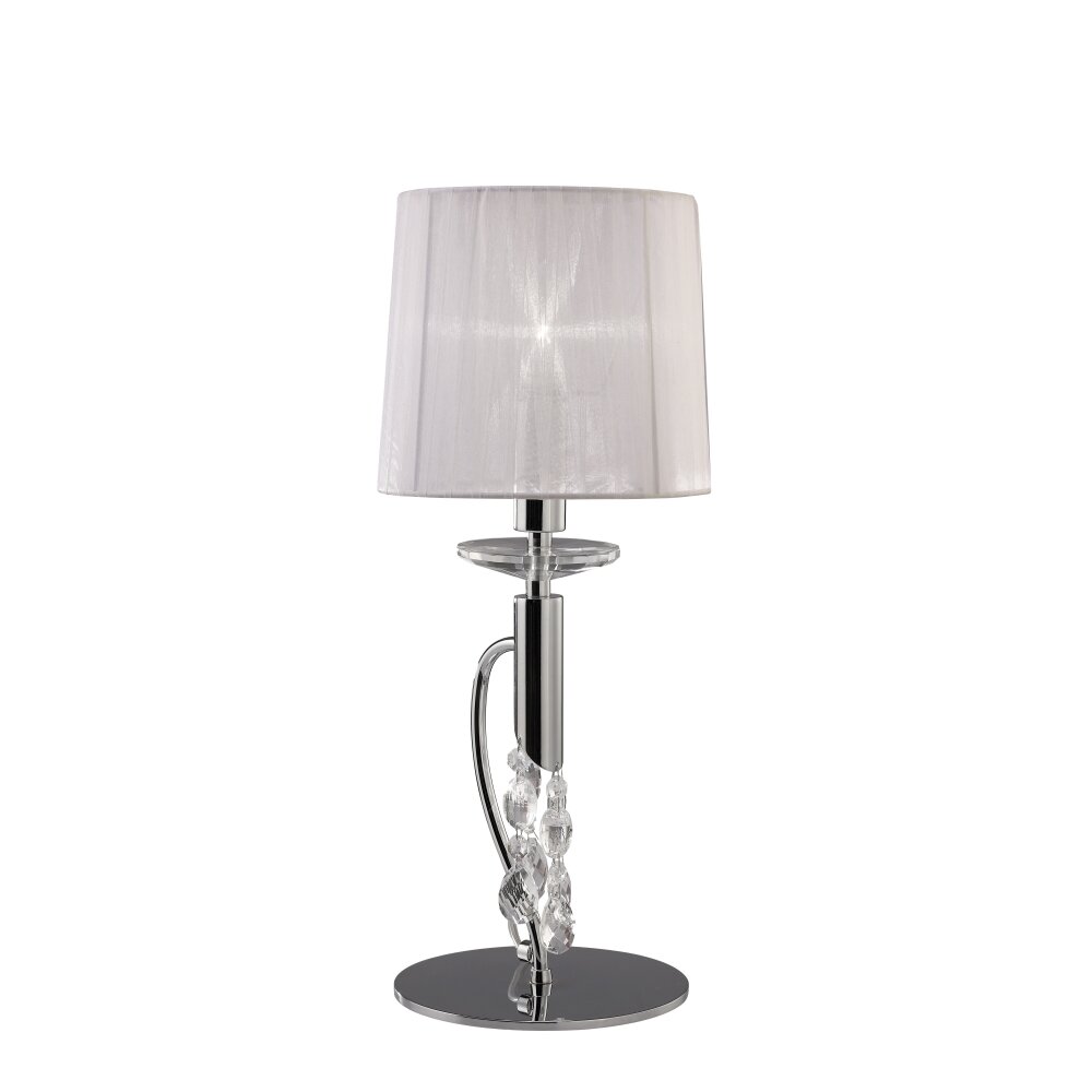 Mantra TIFFANY Tischleuchte Chrom, 1-flammig main product photo