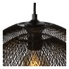 Lucide MESH Pendelleuchte Grau, 2-flammig