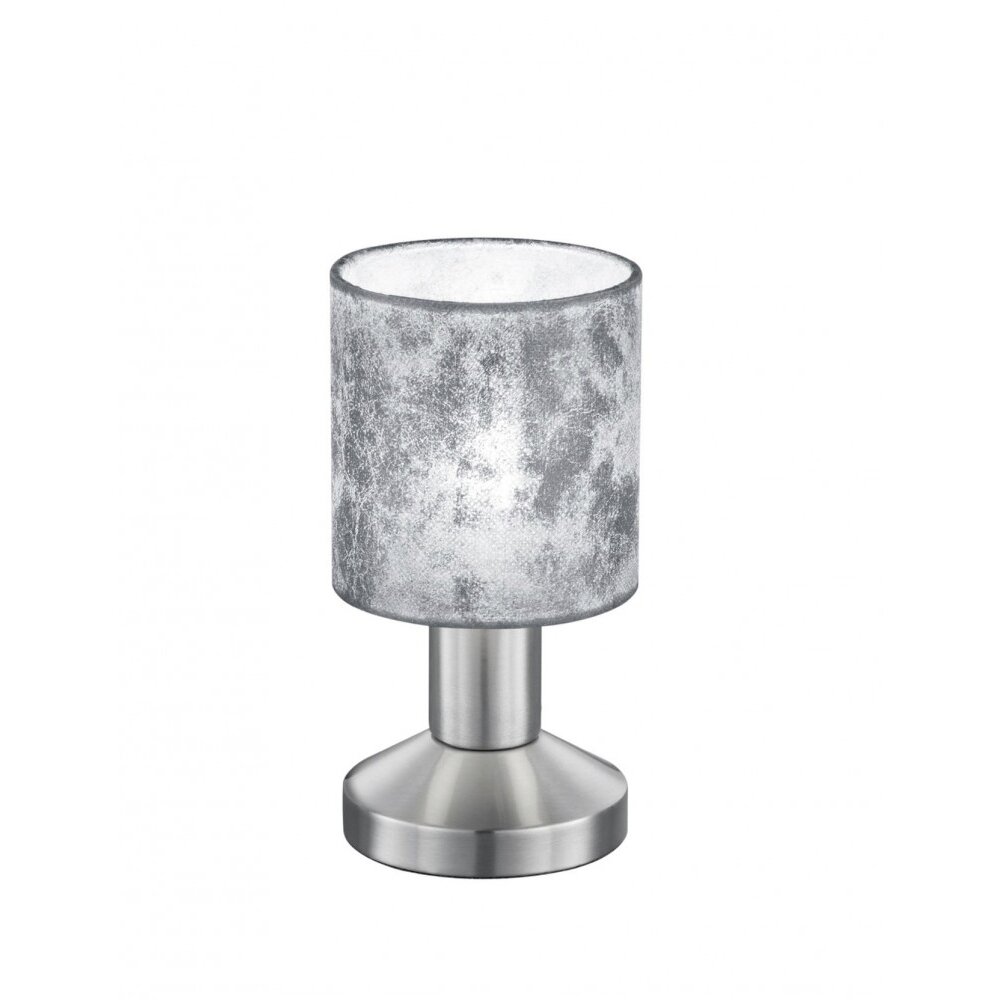 Trio Leuchten GARDA Tischleuchte Nickel-Matt, 1-flammig main product photo