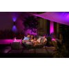 Philips Hue Ambiance White & Color Appear Außenwandleuchte LED Schwarz, 2-flammig, Farbwechsler