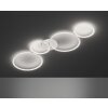 Trio Leuchten RONDO Deckenleuchte LED Weiß, 1-flammig
