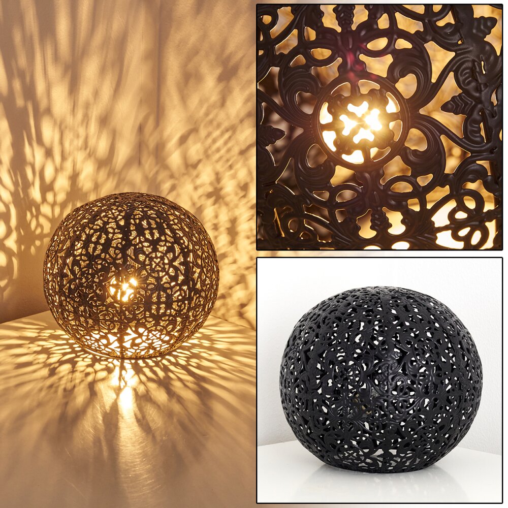 Kobenhavn Tischleuchte Schwarz, 1-flammig main product photo