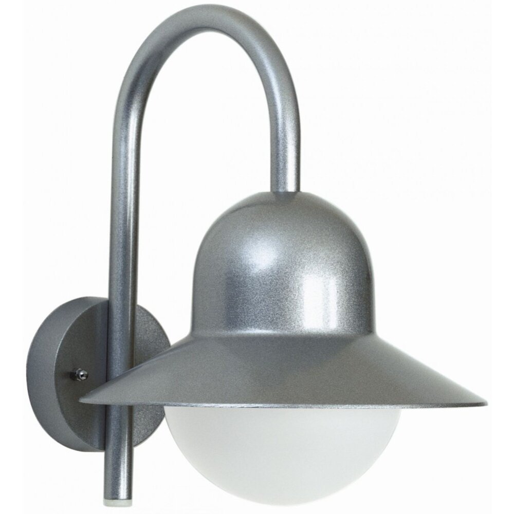Albert Leuchten 662 Außenwandleuchte Silber, 1-flammig main product photo