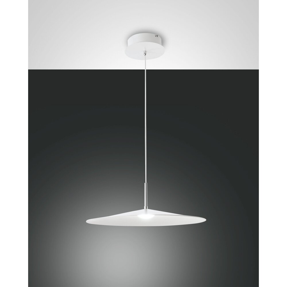 Fabas Luce Kasa Pendelleuchte LED Weiß, 1-flammig main product photo