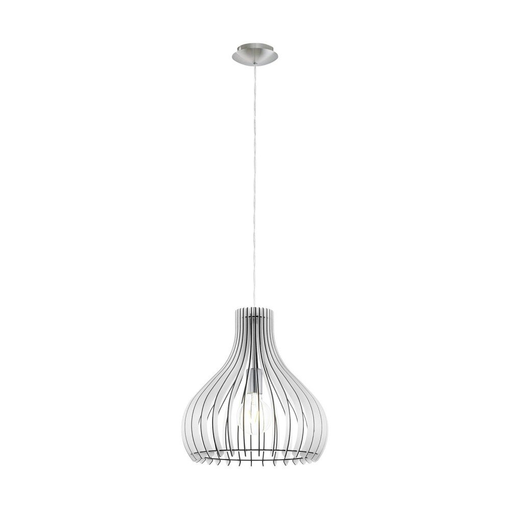 Eglo TINDORI Pendelleuchte Nickel-Matt, 1-flammig main product photo