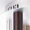 Brilliant Living Cembalo Deckenleuchte LED Braun, 7-flammig