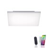 Paul Neuhaus Q-FRAMELESS LED Panel Weiß, 1-flammig, Fernbedienung, Farbwechsler