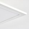 Antria LED Panel Weiß, 1-flammig, Fernbedienung, Farbwechsler