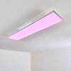 Antria LED Panel Weiß, 1-flammig, Fernbedienung, Farbwechsler