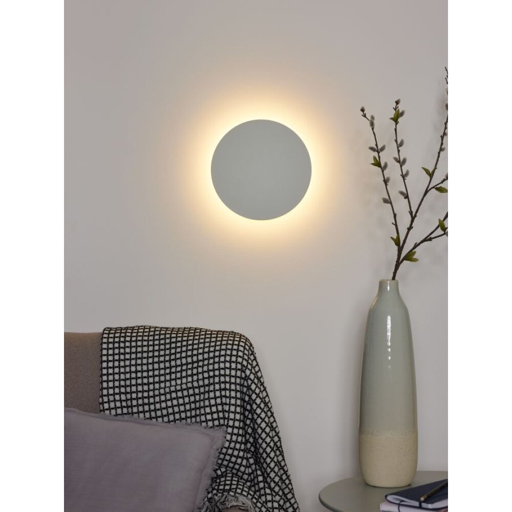 Lucide EKLYPS Wandleuchte LED Weiß, 1-flammig main product photo