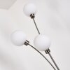 Bernado Stehlampe Nickel-Matt, 3-flammig