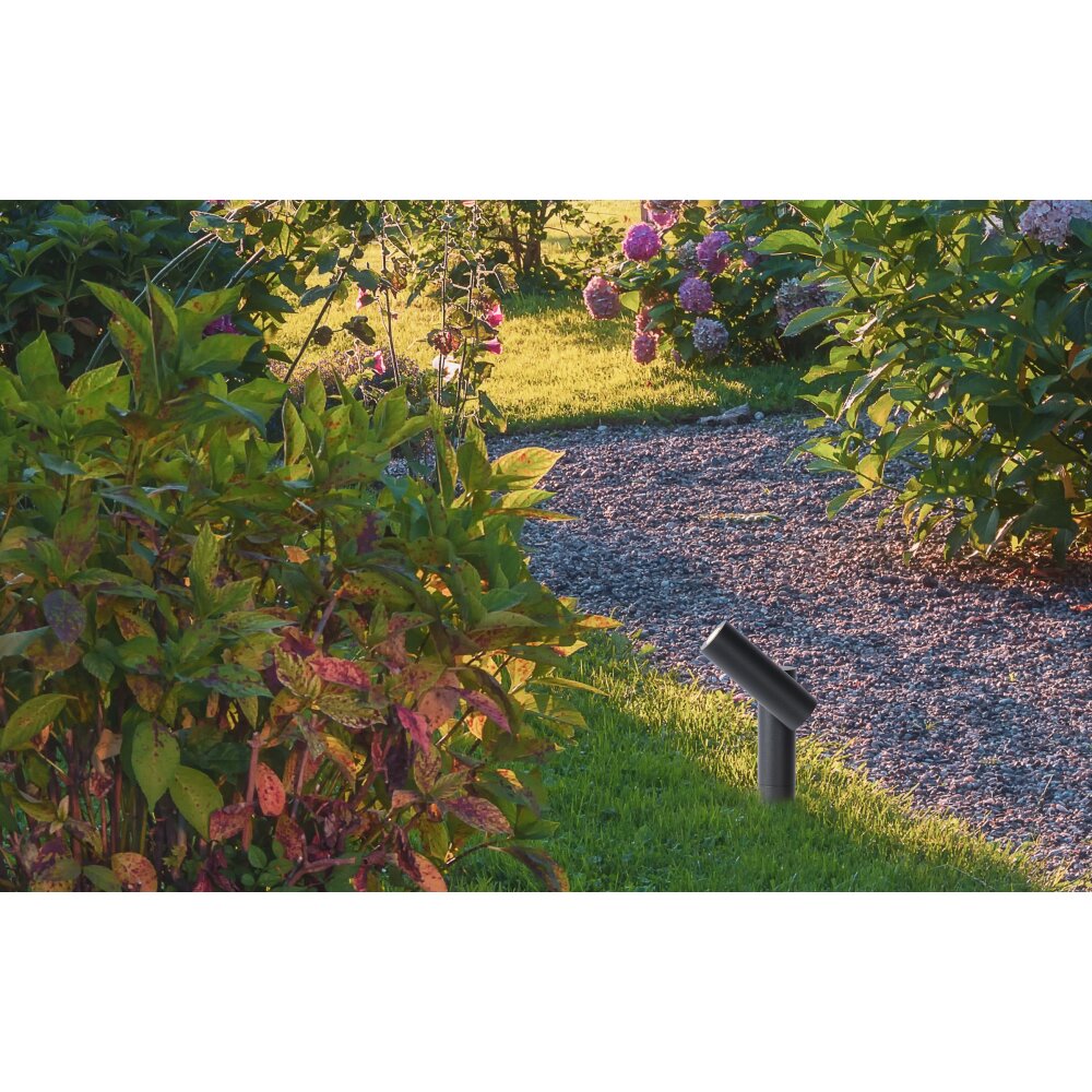 Lucide TATUM Gartenstrahler LED Anthrazit, 1-flammig main product photo