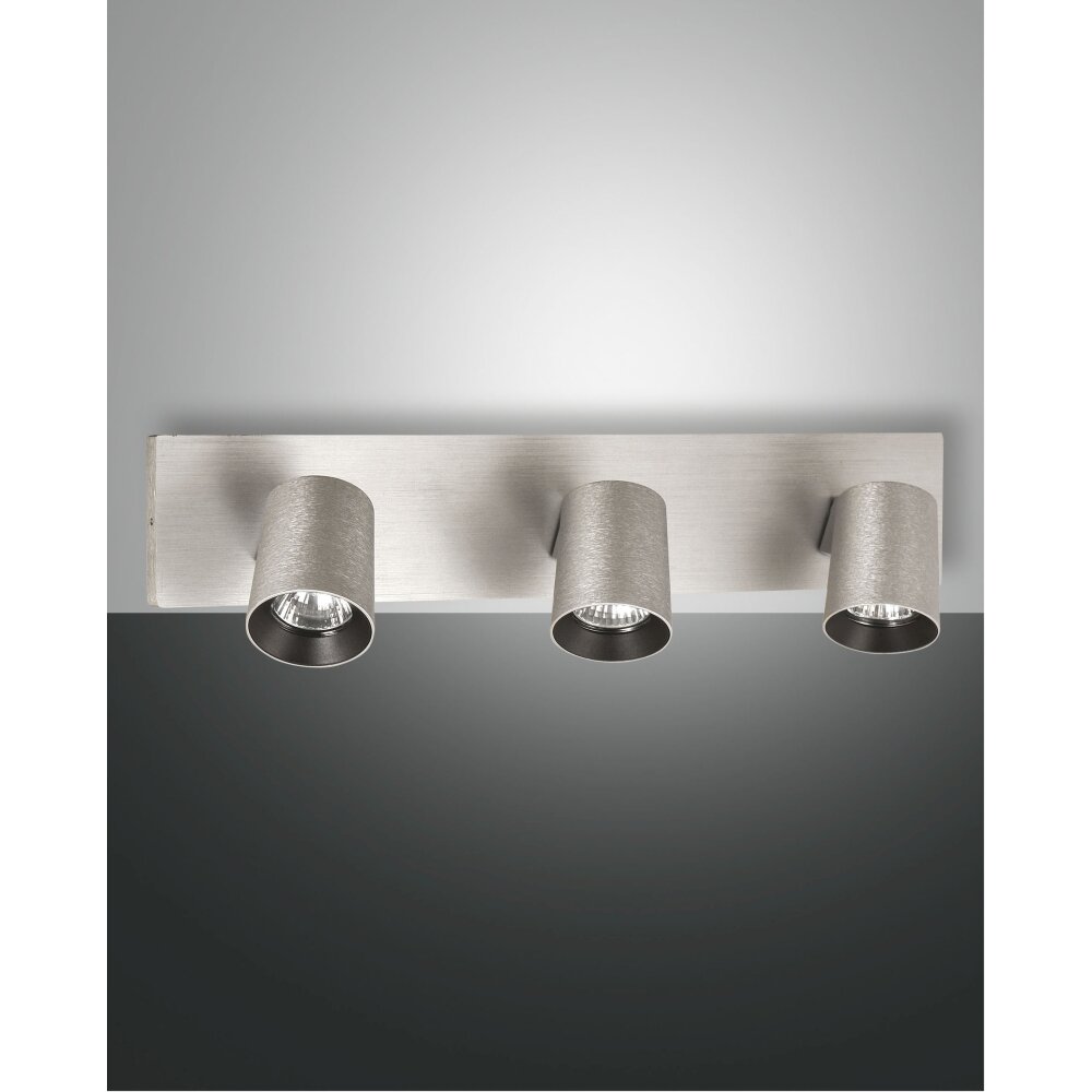 Fabas Luce Modo Deckenleuchten Aluminium, 3-flammig main product photo