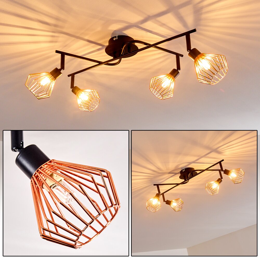 Grönhöj Deckenleuchte Schwarz, 4-flammig main product photo