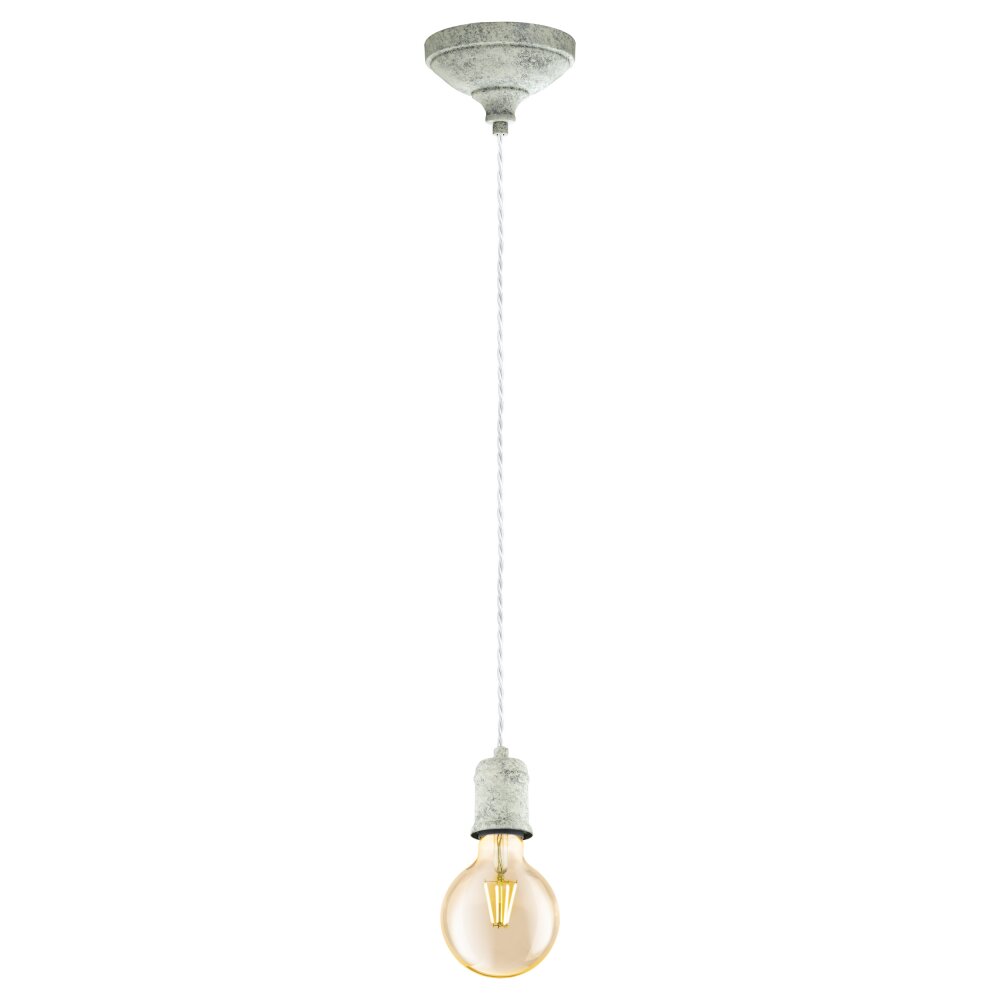 Eglo YORTH Hängeleuchte Weiß, 1-flammig main product photo