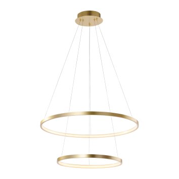 Leuchten Direkt CIRCLE Pendelleuchte LED Gold 11524-12