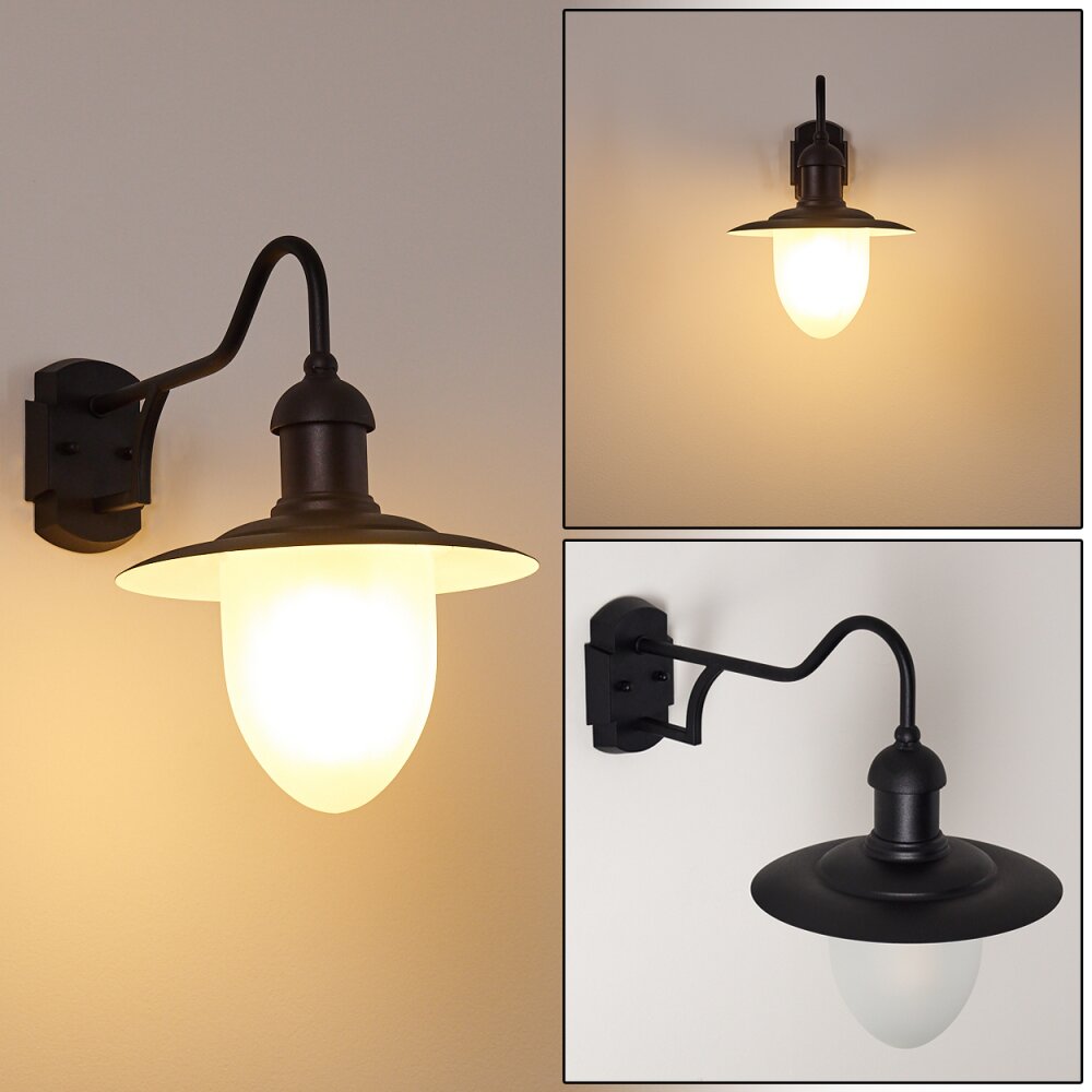 Surnu Außenwandleuchte Schwarz, 1-flammig main product photo